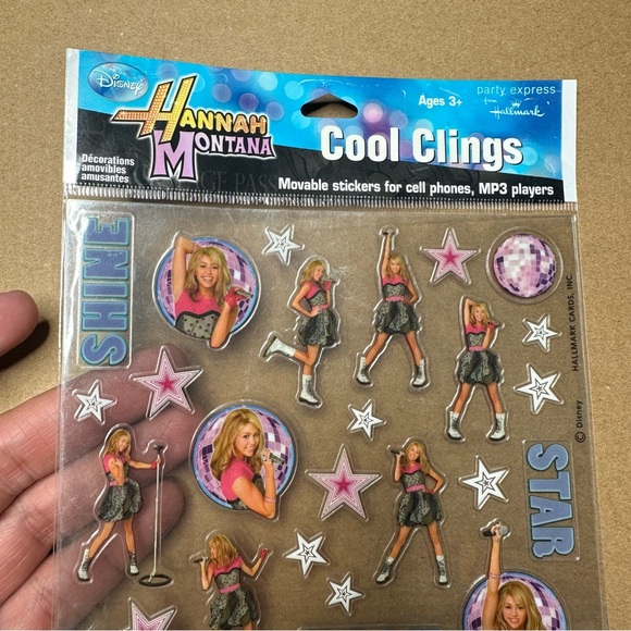 New Retired Hannah Montana Hallmark Sticker & Temporary Tattoo Lot (8) - Picture 9 of 10